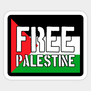 Free Palestine Sticker